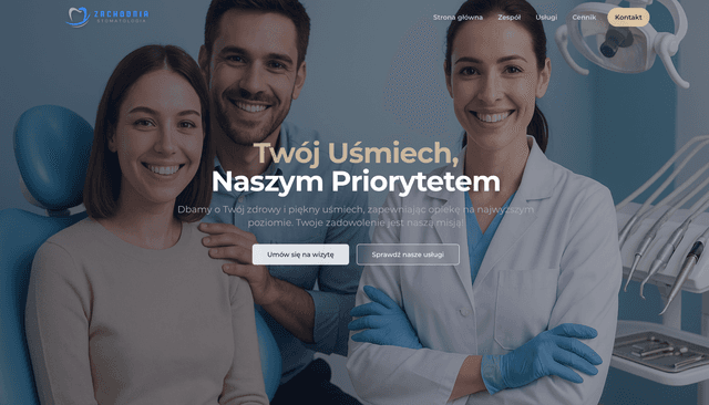 Modern Dental Clinic Website